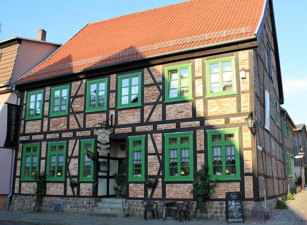 "Zum Heiligen Geisthof" Hotel Parchim Exterior photo